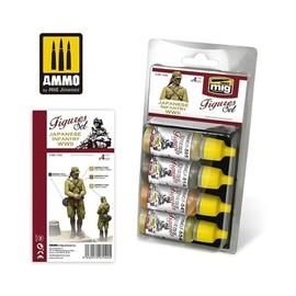 A.MIG-7040 Japanese Infantry WWII Figures Set