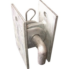 Multinautic Silver Galvanized Steel Connector Hinge