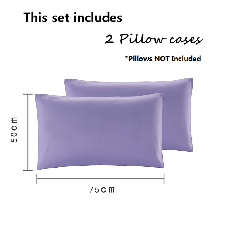Sonia Moer Super Soft Brushed Microfibre Pillowcases - Non Iron