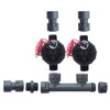 Hunter PGV100-JT-MM Dura Manifold Valve Kit Without Flow Control - Slip PGV100JTMM (2 Zone)
