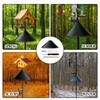 Squirrel Baffle for Bird Feeders, Wrap Around Squirrel Deterrent for