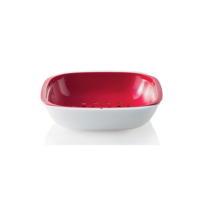 Tupperware Allegra Serving Bowl - Red