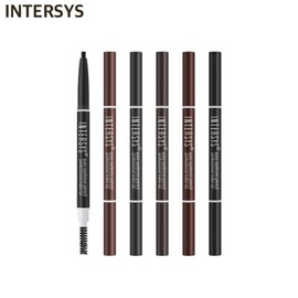 INTERSYS Auto Eyebrow Pencil 0.17g, Color:02 Gray Brown