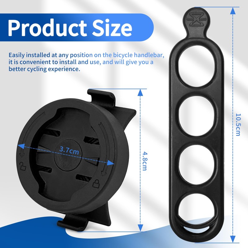 360° Rotatable Bicycle Computer Mount for Garmin - Bicycle Mount