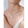 CELESTIA Birthday Gifts for Women Age 11 Sterling Silver Initial