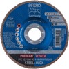 PFERD 62226 5" x 7/8" POLIFAN Flap Disc - Conical