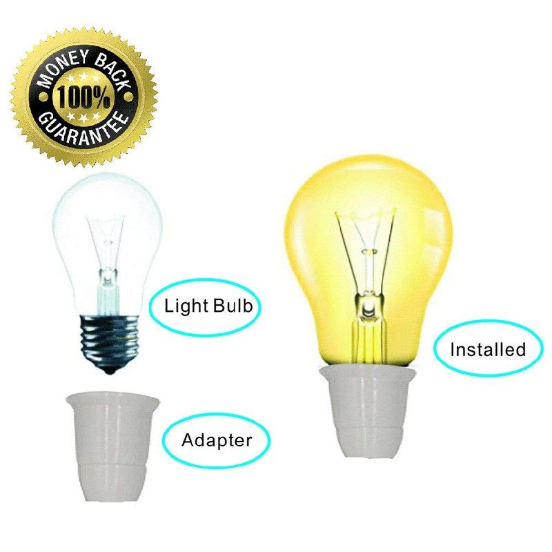 E27 Flexible Light Bulb Lamp Socket Adapter Extender/Adjustable Edison Bulb