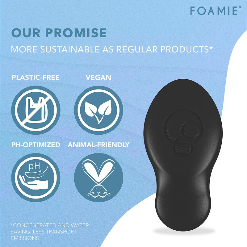Foamie Cleansing Face Bar Too Coal To Be True -