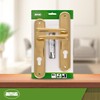Amig - Brass Door Handle Set - Model 252PB85-250x40mm -