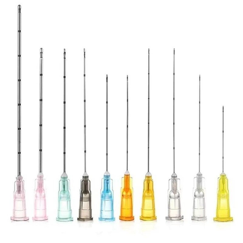 Disposable Blunt Cannula Face and Body Blunt Tip Micro with