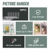 FURHUA 30pcs Super Hook Picture Hangers and Office Pack, Drywall