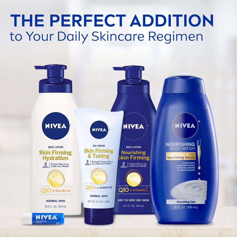 Crema Gel Corporal Nivea Skin Reafirmante Y Tonificante Q10 200