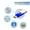 Fesaymi 2 GB USB Flash Drive, Multicoloured, 360° Rotation, Hi-Speed