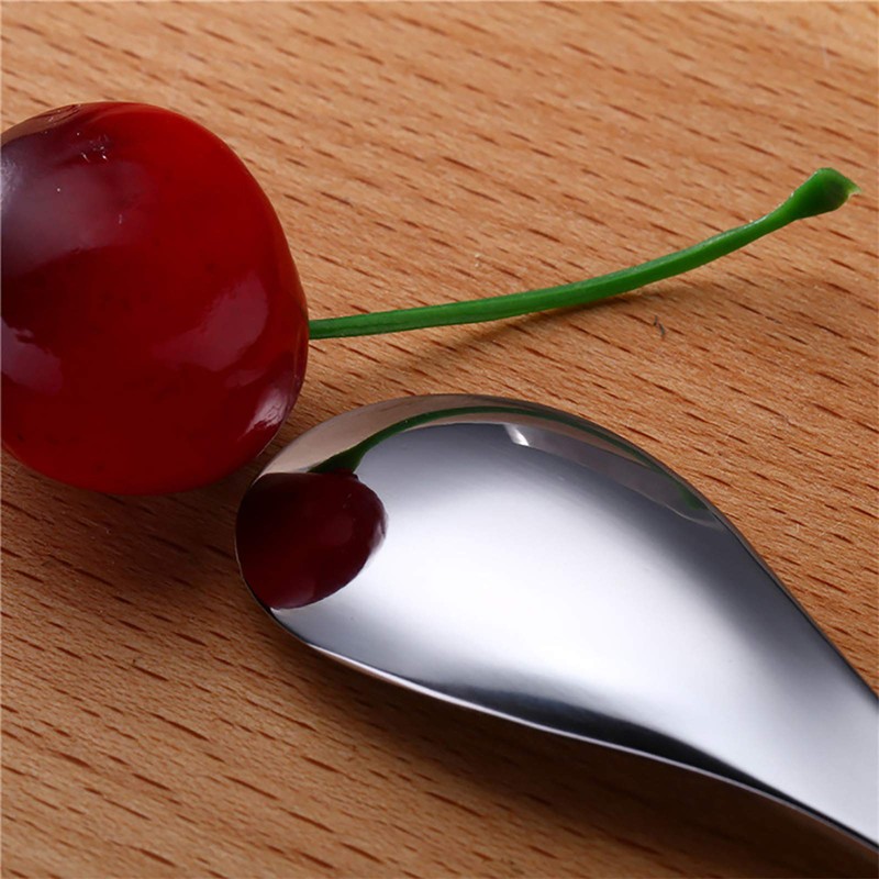 VANRA Teaspoon Set 4 PCS 4.9in Stainless Steel Coffee Spoon