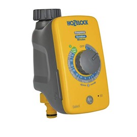 HOZELOCK - Watering Timer Select Controller : Automatic Watering, Easy To Use, 16 Pre-installed Programs, 2 to 60min Watering up to 4 Times A Day, Manual Watering Function [2220 1240]