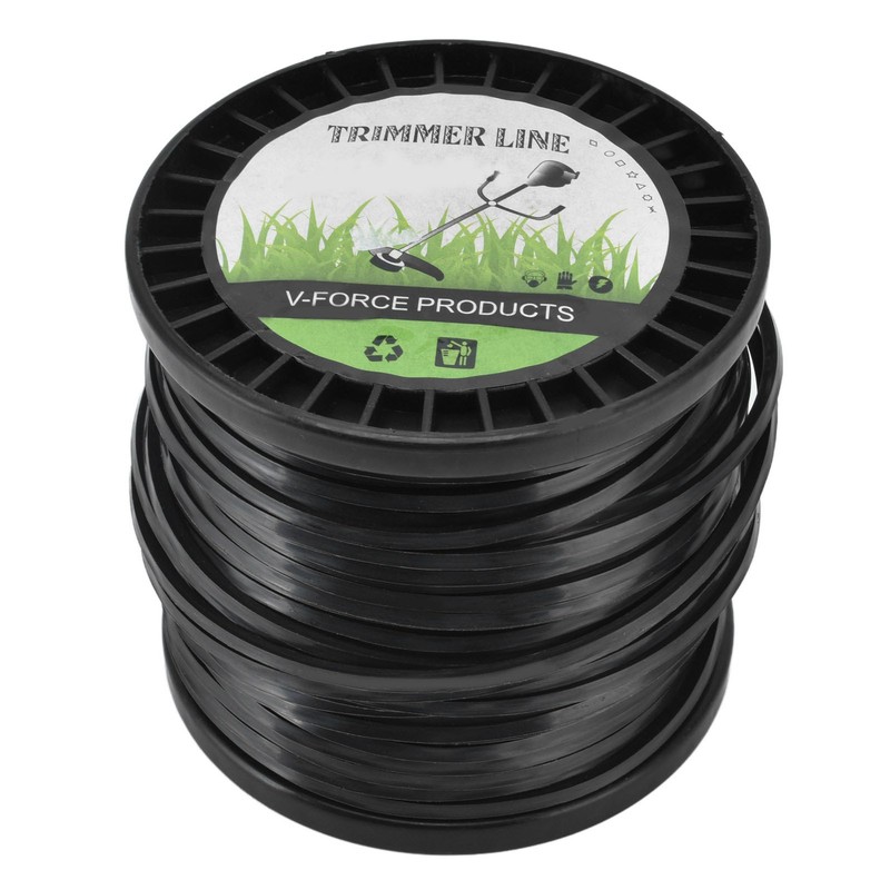 Round String Trimmer Line for Husqvarna 3.3mm Black High Cutting
