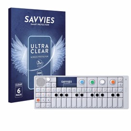 Savvies Pack of 6 Screen Protectors for Teenage Engineering OP-1 Sampler & Controller Screen Protector Film Ultra Transparent