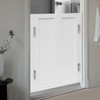 BEACCOSS Solid Wood Interior Swing Door with Metal Hinges -
