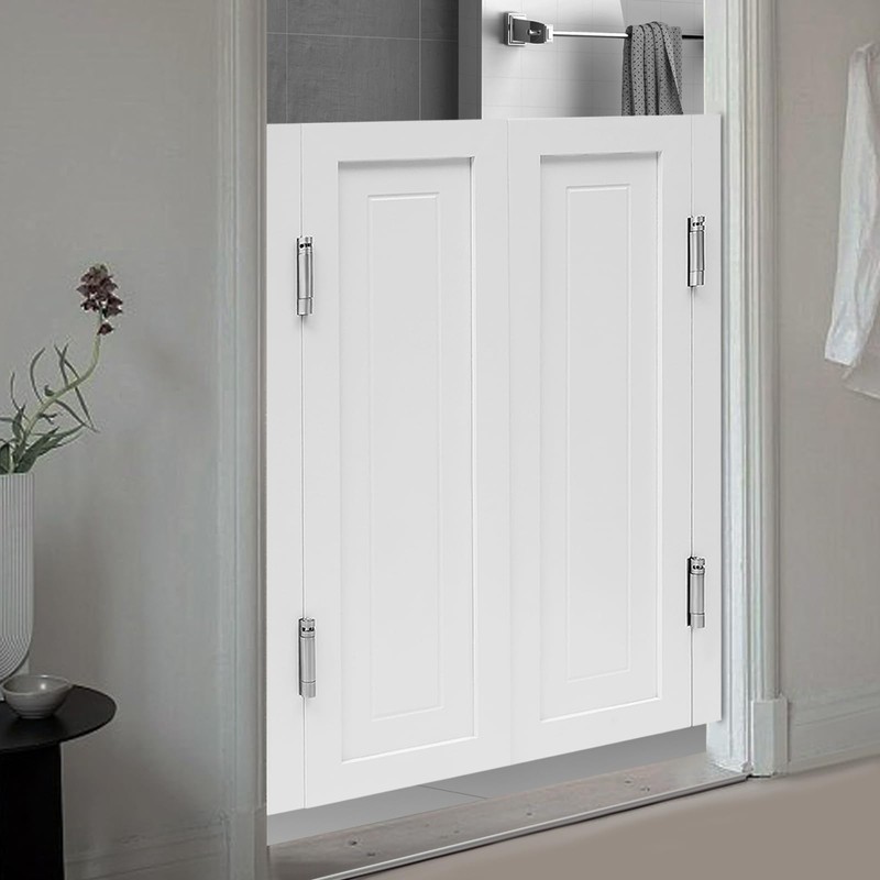 BEACCOSS Solid Wood Interior Swing Door with Metal Hinges -