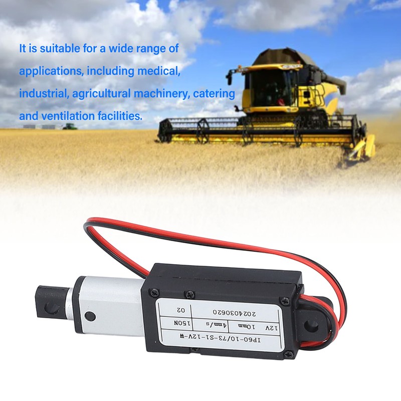 Electric Micro Linear Actuator 150N Thrust Stroke 10mm Automatic Tongue