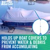 Boat Cover Support Pole, Adjustable Support System for Jon Boats,