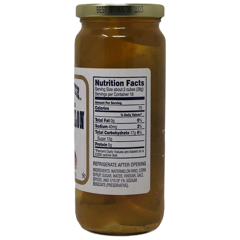 Old South Sweet Pickled Watermelon Rind - 20 oz -