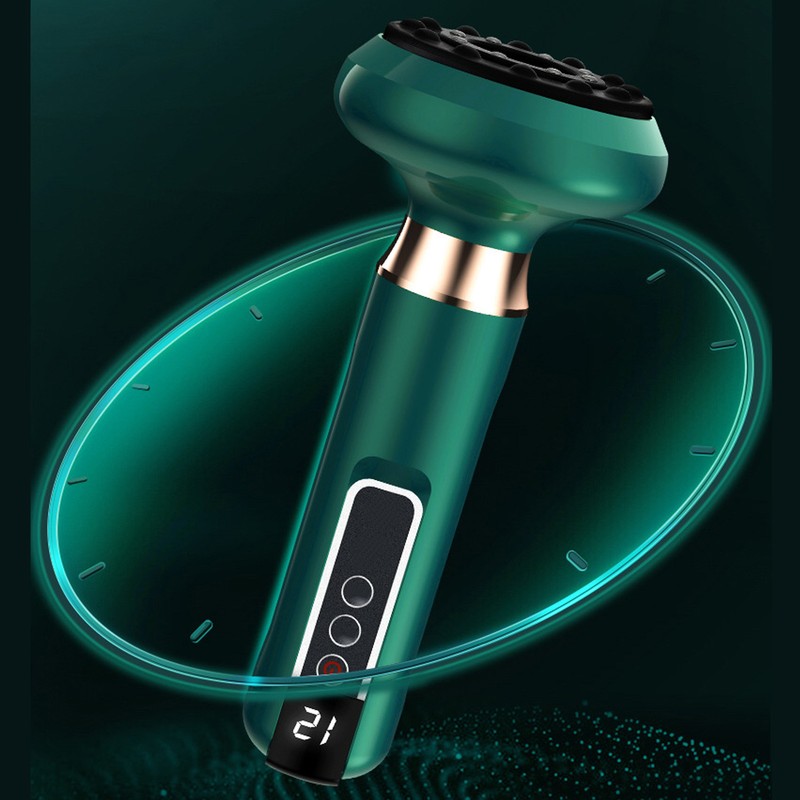 Electronic Cupping Set LED Display Bian Stone 6 Gears Rechargeable
