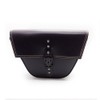Triangle Synthetic Leather Motorcycle Side Saddle Bag For Cafe Racer