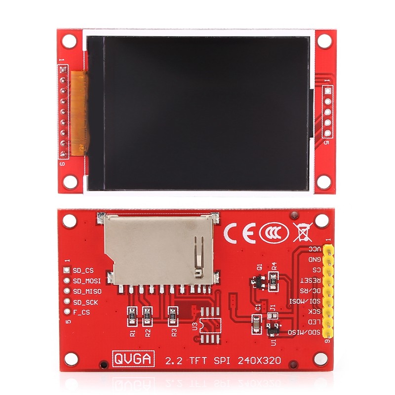2.2 inch 240(RGB)x320 Serial Port TFT SPI LCD Screen Display