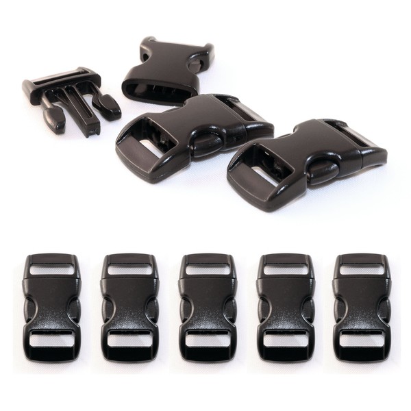 SET of 5 3 / 8 "click closure and Clip