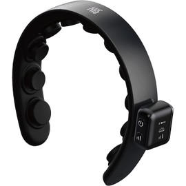 Master Massage H1 Fashion Hairband Head Massager - Slim & Lightweight, 11 Vibrating Heads, 5 Modes, 3 Intensities from Gentle Fingers to Acupressure (Deluxe, Black)