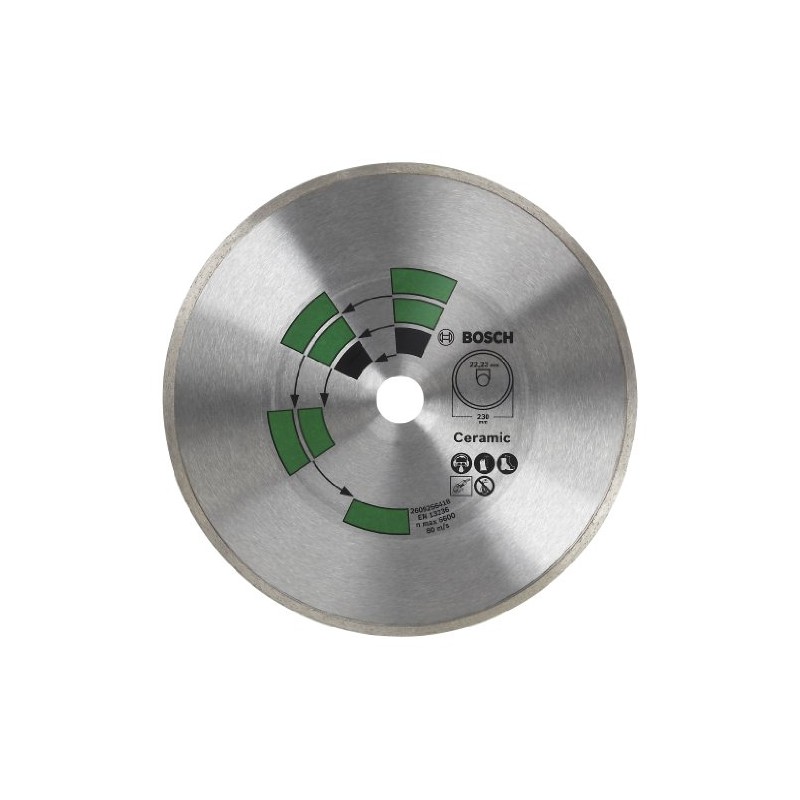 Bosch 2609256417 Diamond Cutting Disc for Tiles
