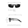 Full Frame Polarized Reader Sunglasses for Men and Women, Wrap