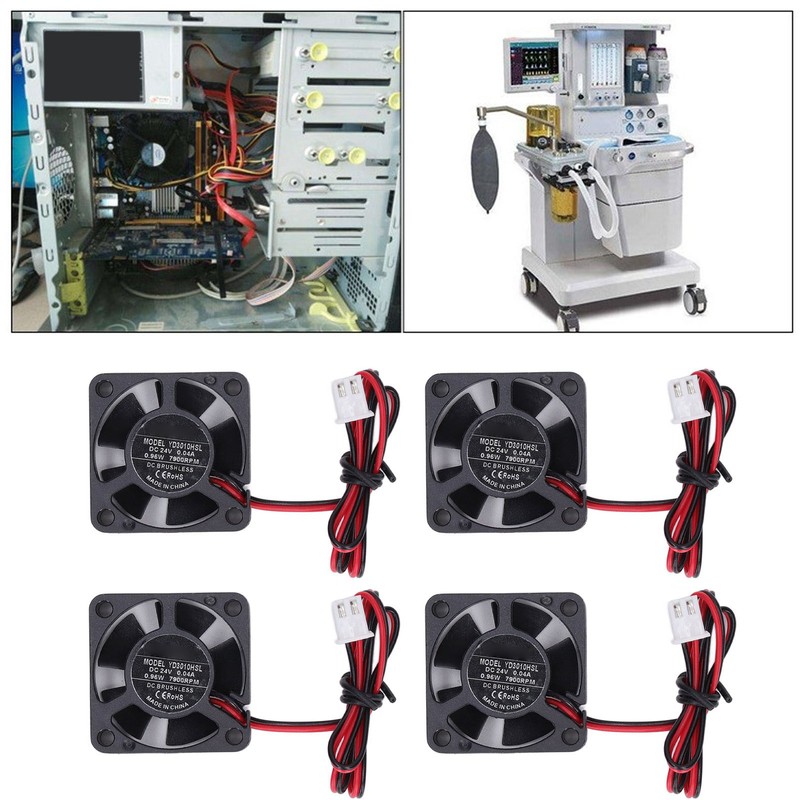 3010 DC Brushless Fan 2pin Terminal Low Noise Mini DC