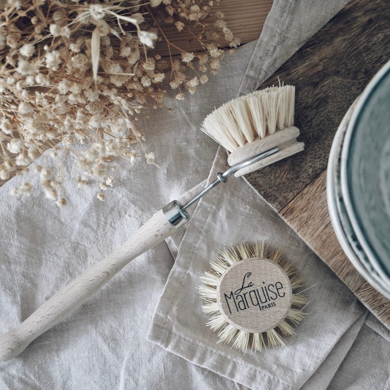 La Marquise - Zero Waste Wooden Dish Brush - Spare
