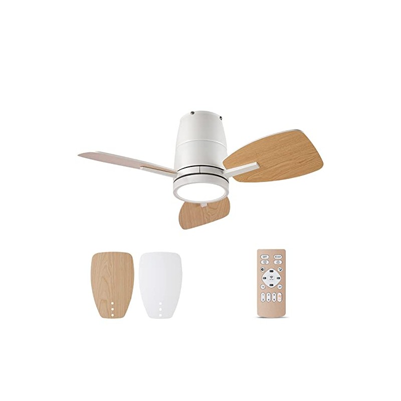 TALOYA Remote Control for 30 inch White Flush Mount Ceiling