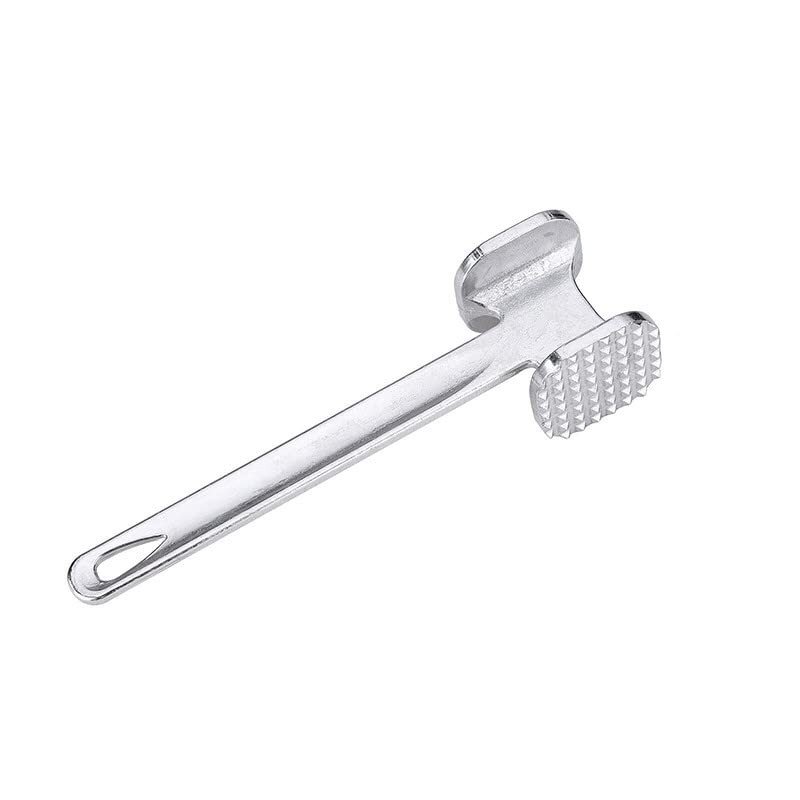 AIMALL Aluminium Meat Tenderizer Hammer, Durable Kitchen Tool for Tenderizing
