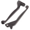 Simson Brake Lever + Clutch Lever, Solid Aluminium, Carbon Look