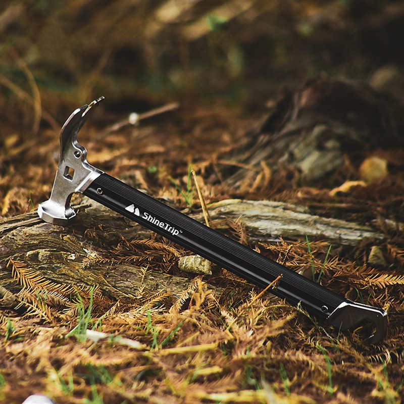 Outdoor Camping Tent Stake Peg Hammer Nail Remover for Gardening