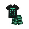 ThePyjamaFactory Emote Legend Dance Gaming All Over Gaming Black Green