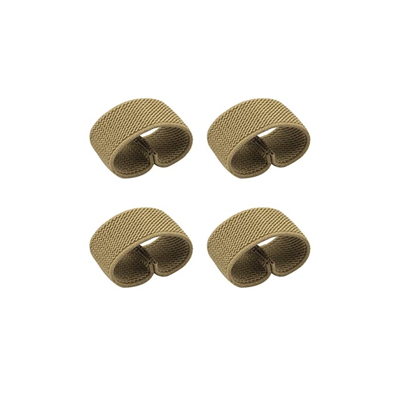 TACNEX Elastic Belt Keepers Strap Organizers Belt Loop Stays Backpack