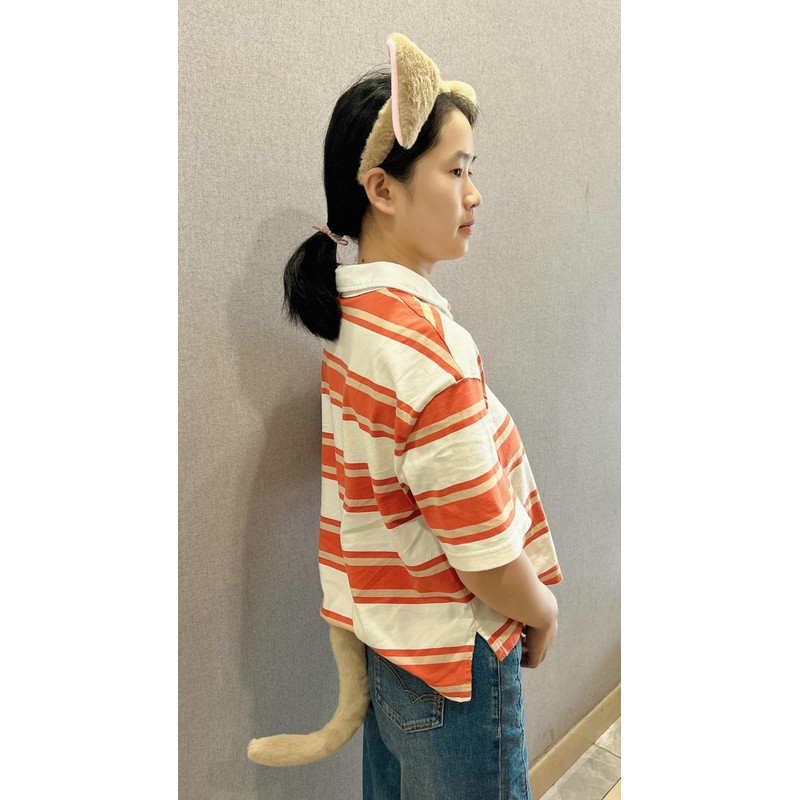 CHEU Puppy Dog Ears Headband and Tail Costume
