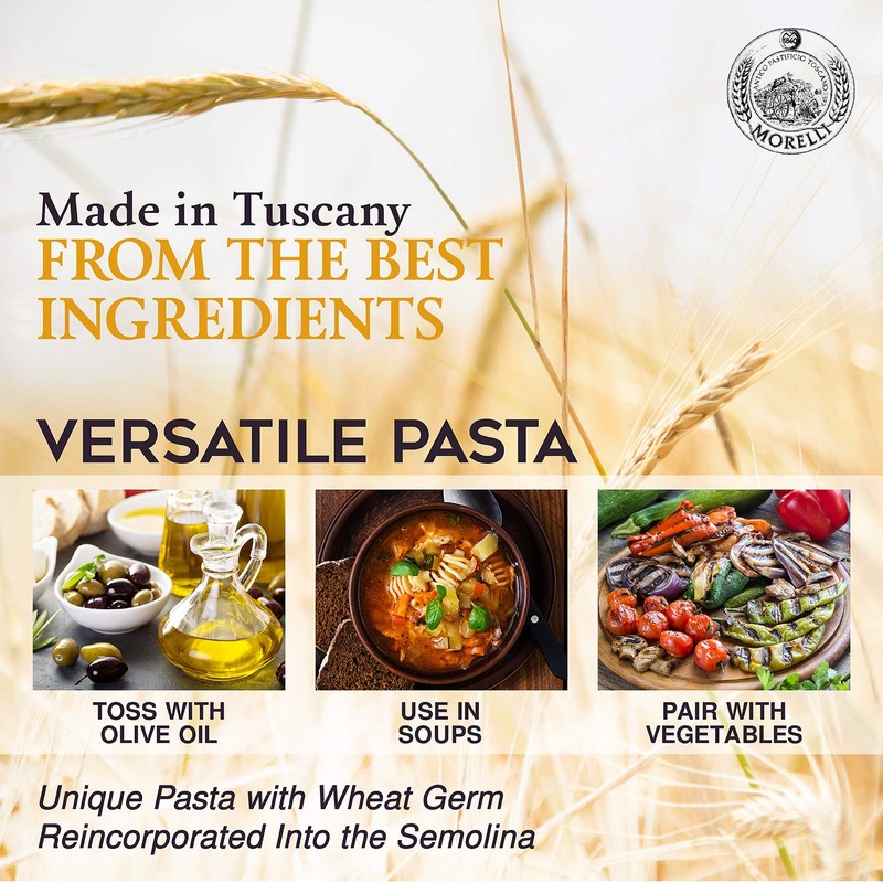 Morelli Pasta Toasted Fregola Sarda Pasta - Imported from Italy