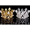 [morningplace] Crown Tiara Hair Accessory Wedding Birthday Gift (Silver.)