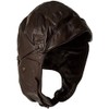 Mil-Tec Flight Leather Hood Black Size:M