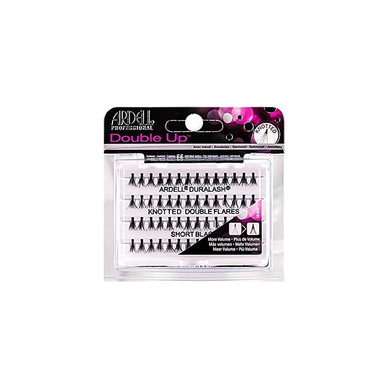 Double Up Individuals Knotted Short Black