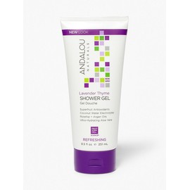 Andalou Naturals 라벤더 타임 리프레싱 샤워젤 251ml Lavender Time Refreshing Shower Gel 251ml