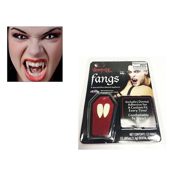 Fun World Fangs Dentures Vampire Costume Accessory