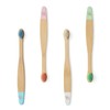 Wild & Stone Organic Baby Bamboo Toothbrush | Four Colours
