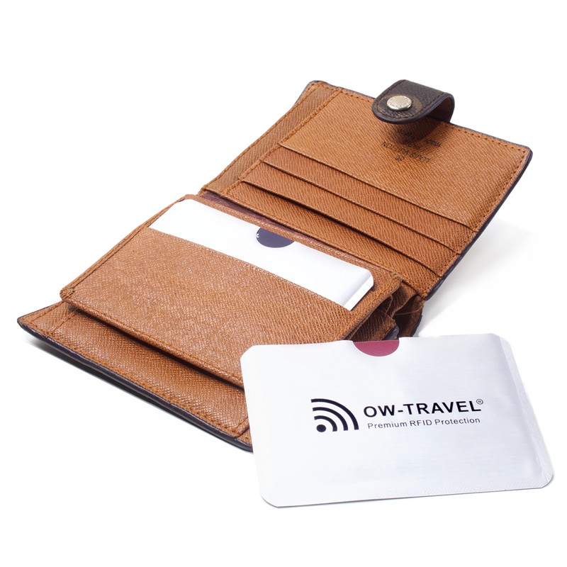 OW-Travel RFID Card Protector Sleeves for Contactless Bank Card Security